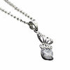 Women Diamond Butterfly Pendant Necklace Chain Necklace Jewelry