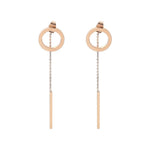 Tassel Earings Round Circle Earrings Long Earring Fashion Jewelry for Women