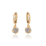 1Pair Girls Women Rhinestone Earrings Ear Hook Stud Jewelry